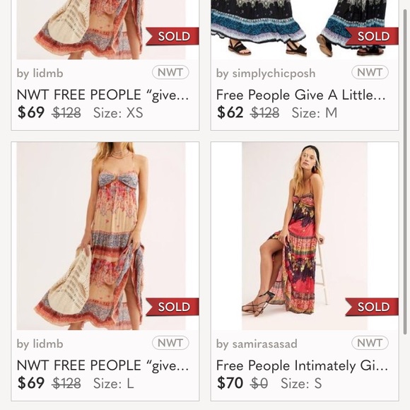 SOLD! Free People || Give A LIttle Maxi Dress - Picture 8 of 9